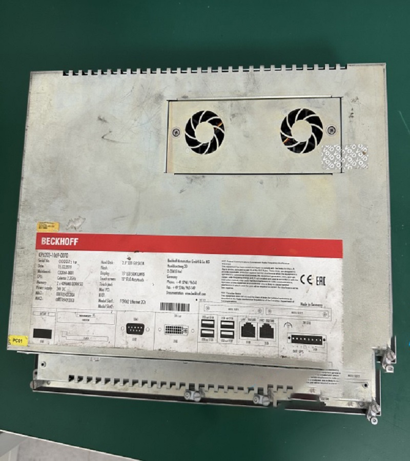 北京 德國(guó) 倍福工控機(jī) C6930-0050上電無反應(yīng)故障維修 快修
